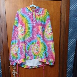 Colorful Tie-Dye Hoodie